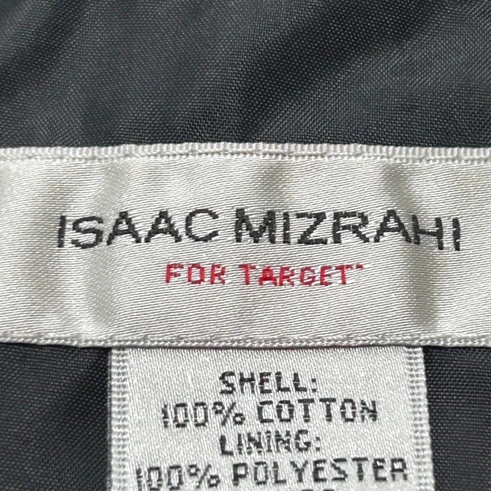 Isaac Mizrahi for Target Chevron Corduroy Pencil Skirt Black Grey White‎ NWT